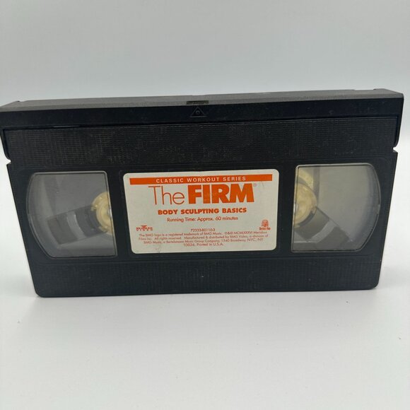 The Firm Body Sculpting Basics VHS Classic Workout Tape 1986 - Picture 1 of 2